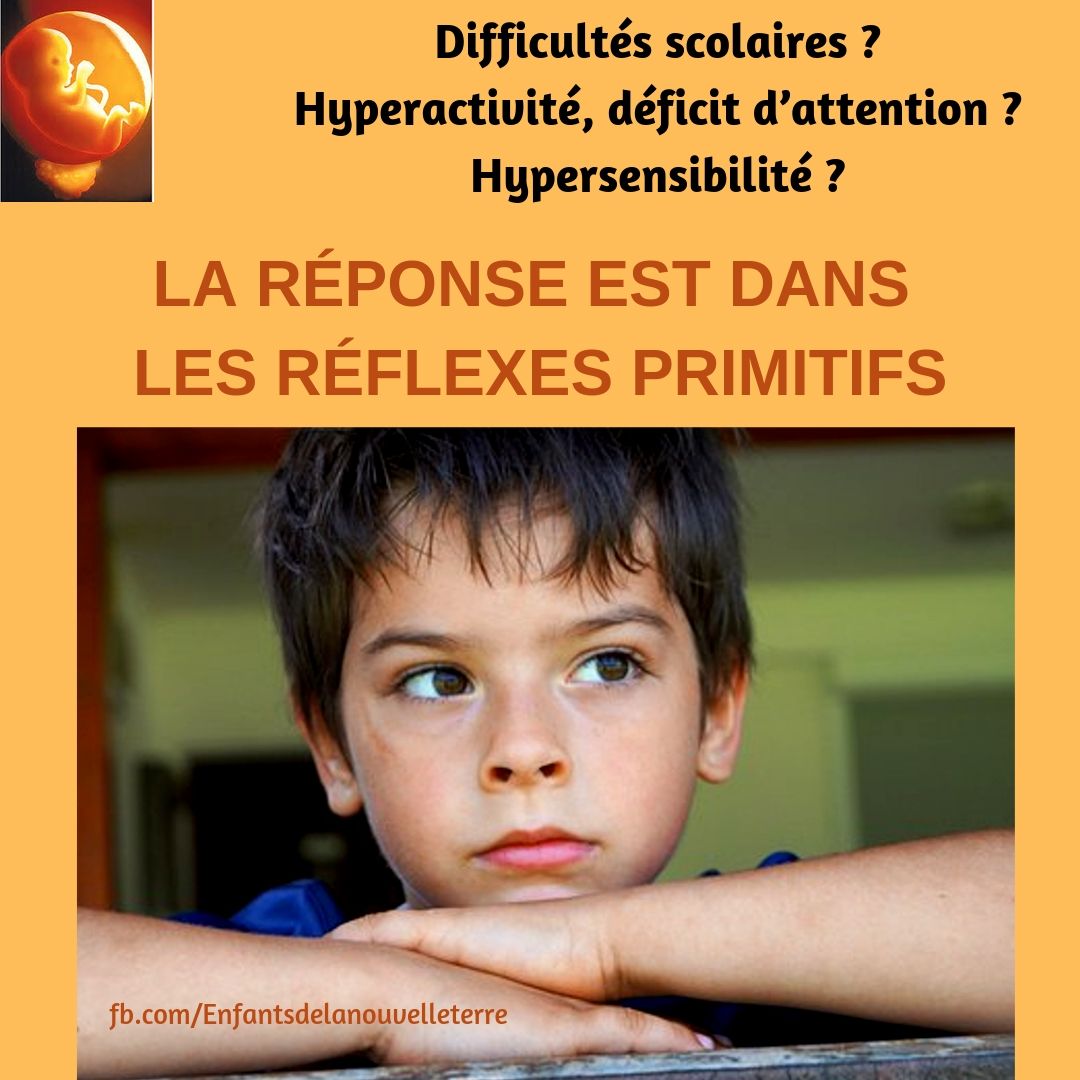 L’intégration des réflexes est la base<br />
sans laquelle les méthodes comme l’orthophonie<br />
donnent parfois peu des résultats,<br />
même pendant des années :<br />
c’est comme un bateau au port dont on a hissé les voiles<br />
mais qui ne peut pas partir<br />
car on n’a pas dénoué les cordages<br />
qui le maintiennent amarré au quai :<br />
larguez les amarres <br />
grâce à la réintégration des réflexes rémanents.</p>
<p>En fonction des besoins, de votre enfant,<br />
je pourrai conseiller aussi une brève thérapie énergétique<br />
ou autre méthode complémentaire,<br />
comme une déprogrammation d’une naissance difficile.